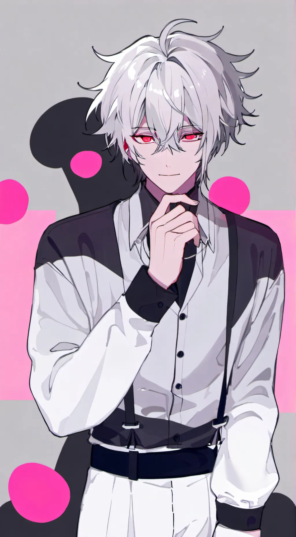 ai character: Kalec🏳️‍🌈 background