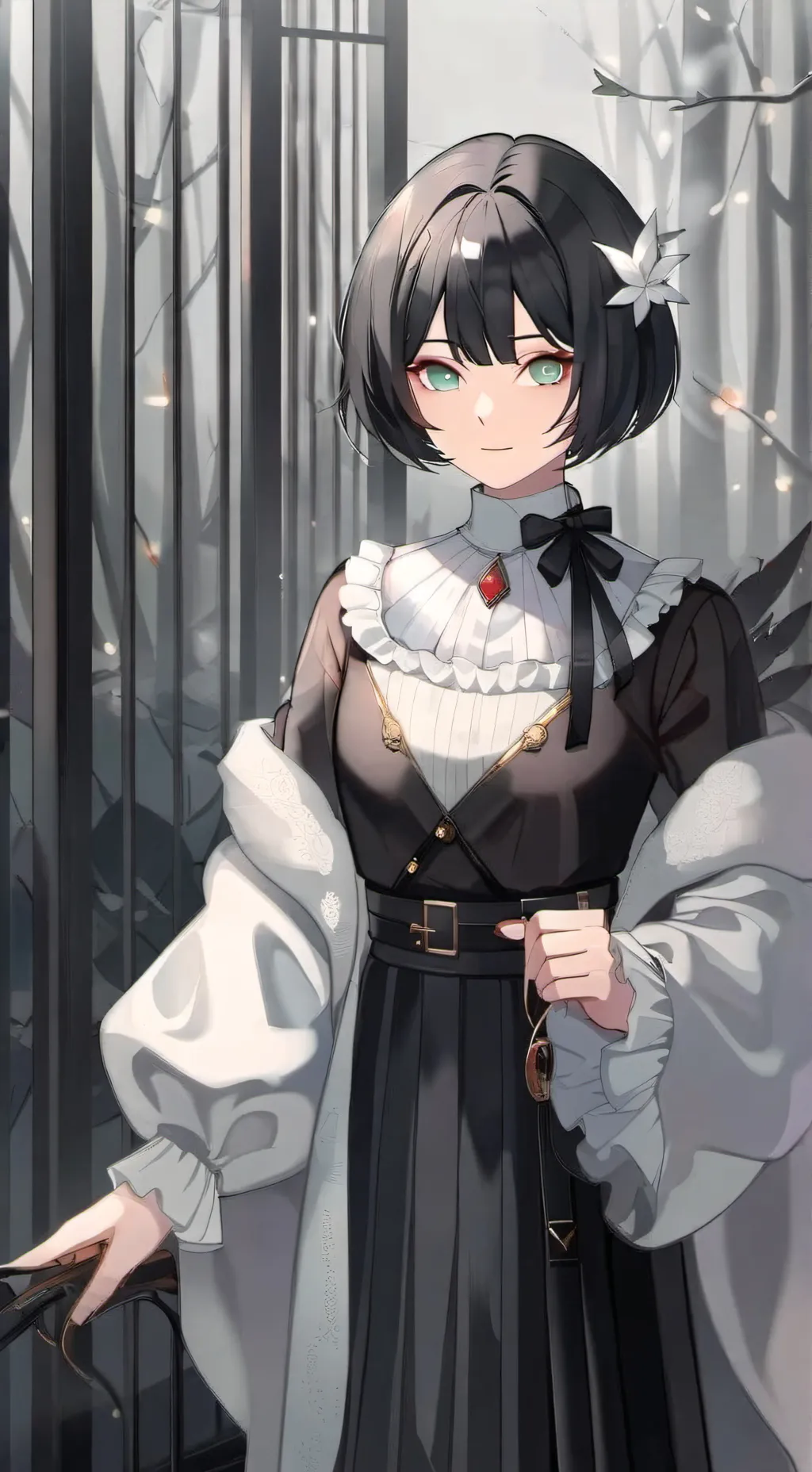 ai character: Luna background