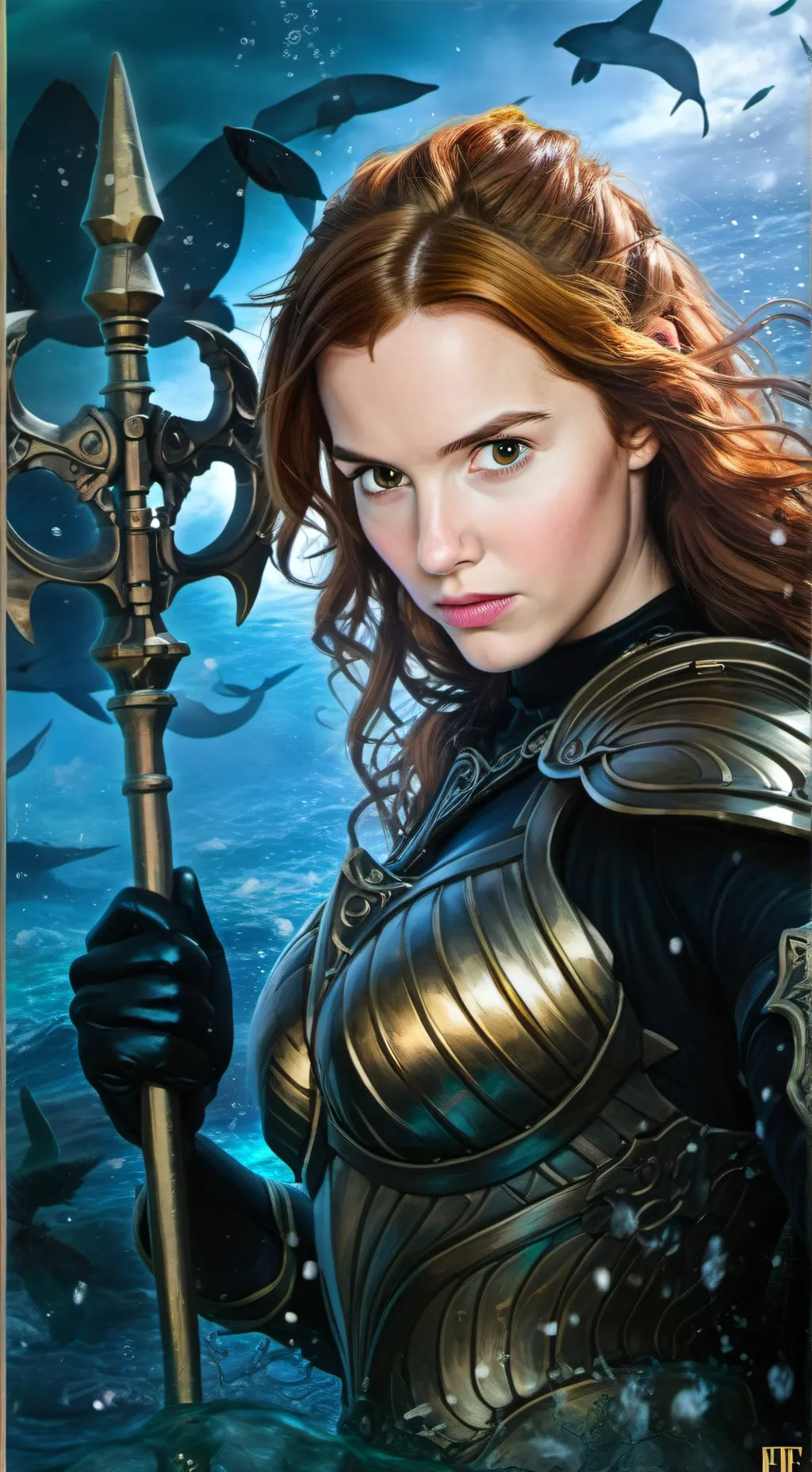 ai character: Queen hermione  background