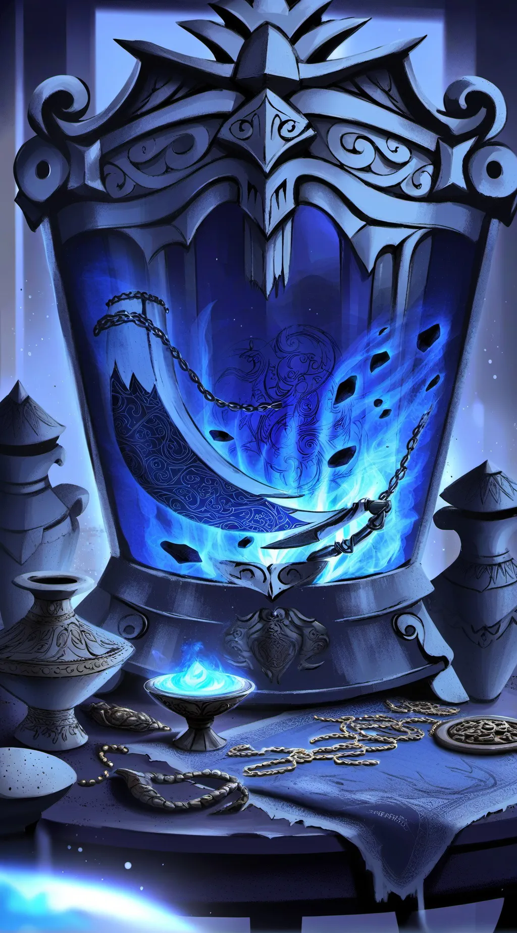 ai character: four background