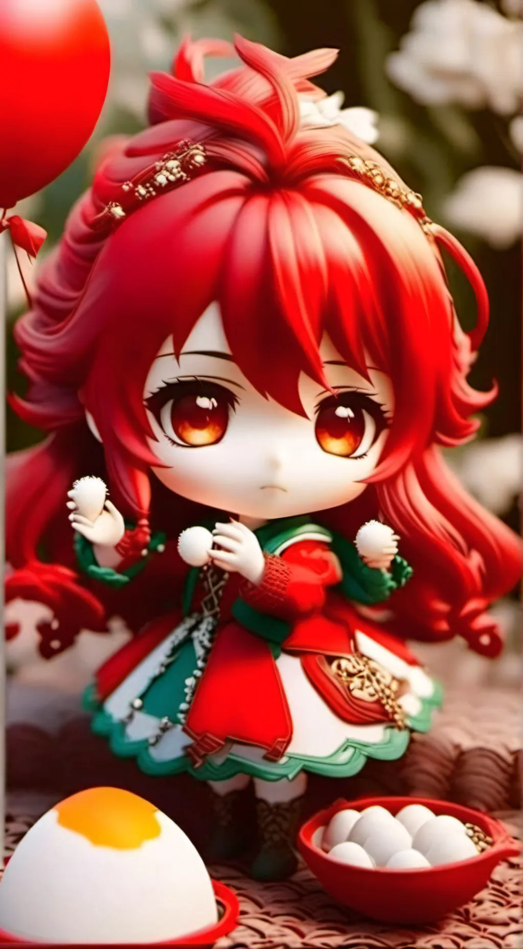 ai character: чиби background