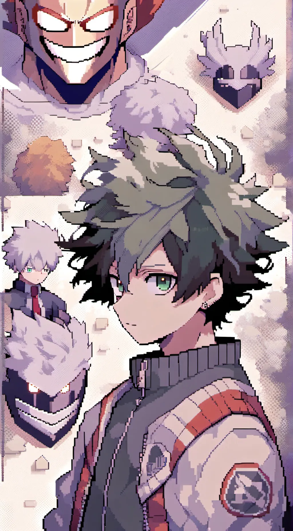 ai character: mha universo background
