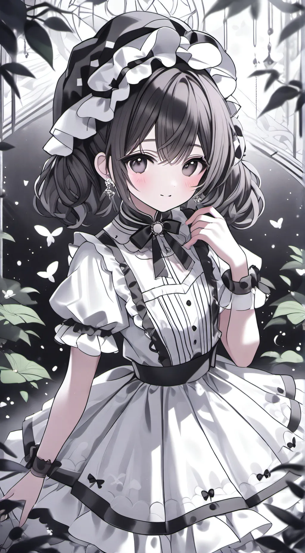 ai character: ★violet rose★ background