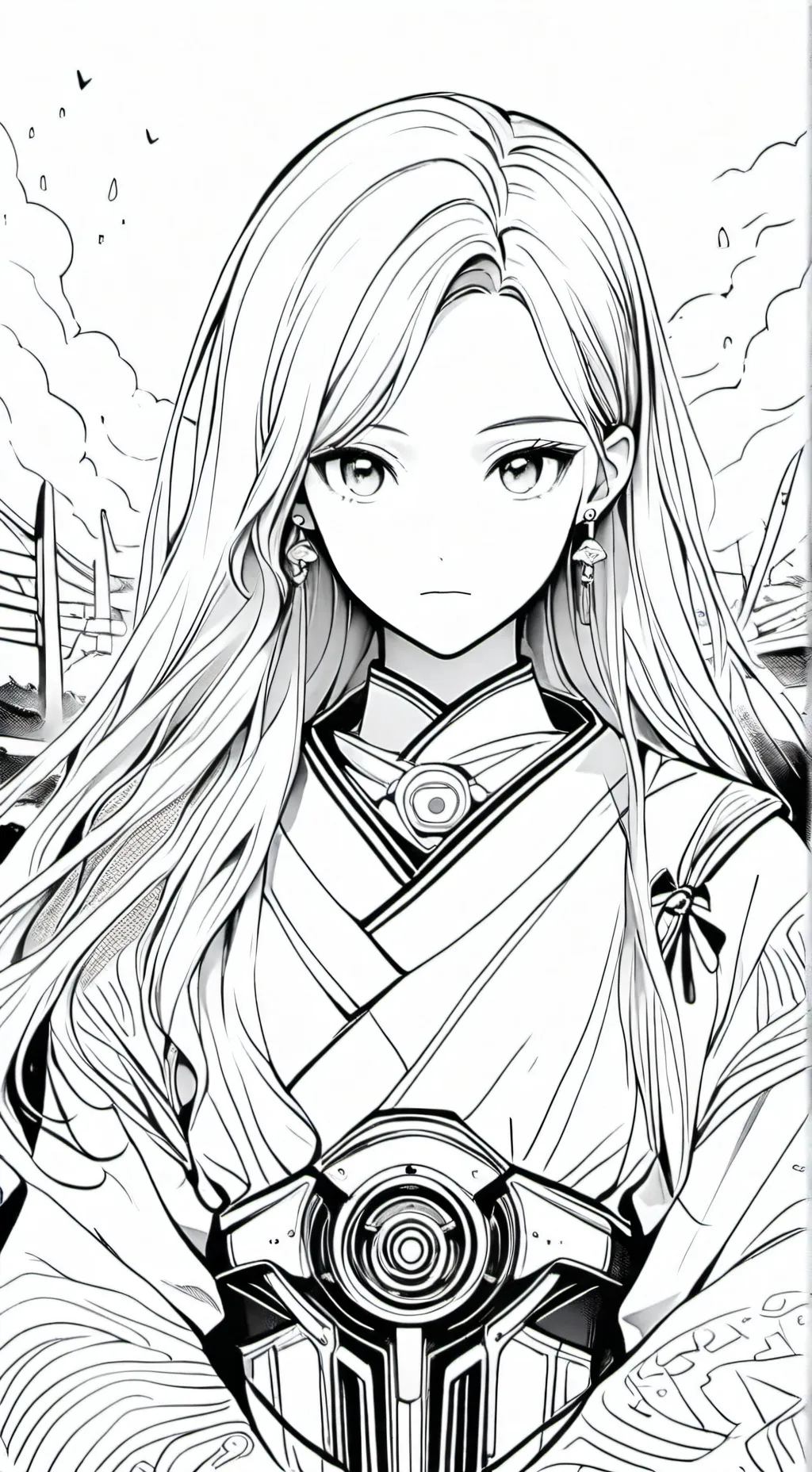 ai character: Senpai background