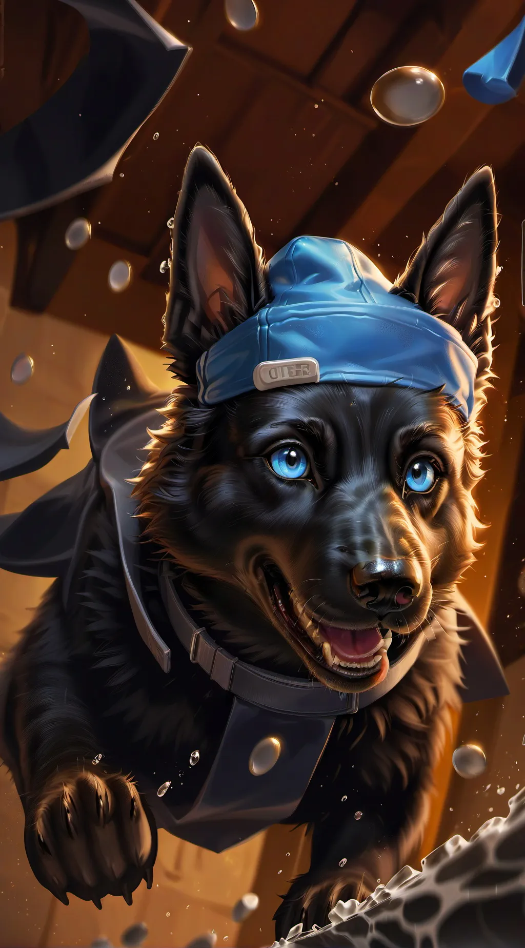 ai character: Zoom background