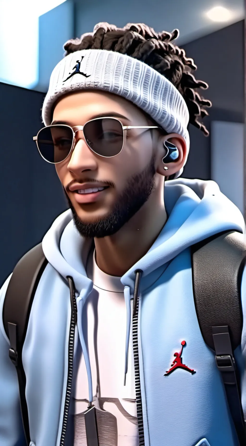 ai character: Jordan background