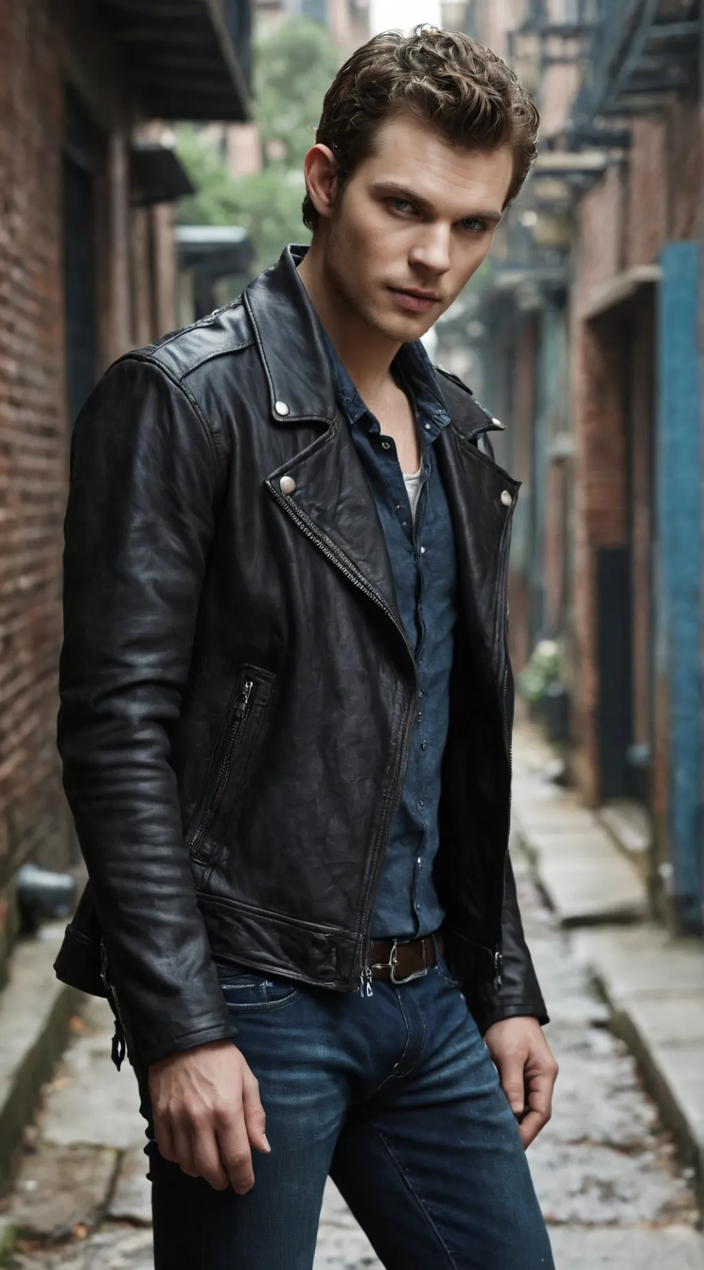 ai character: Klaus Mikaelson background