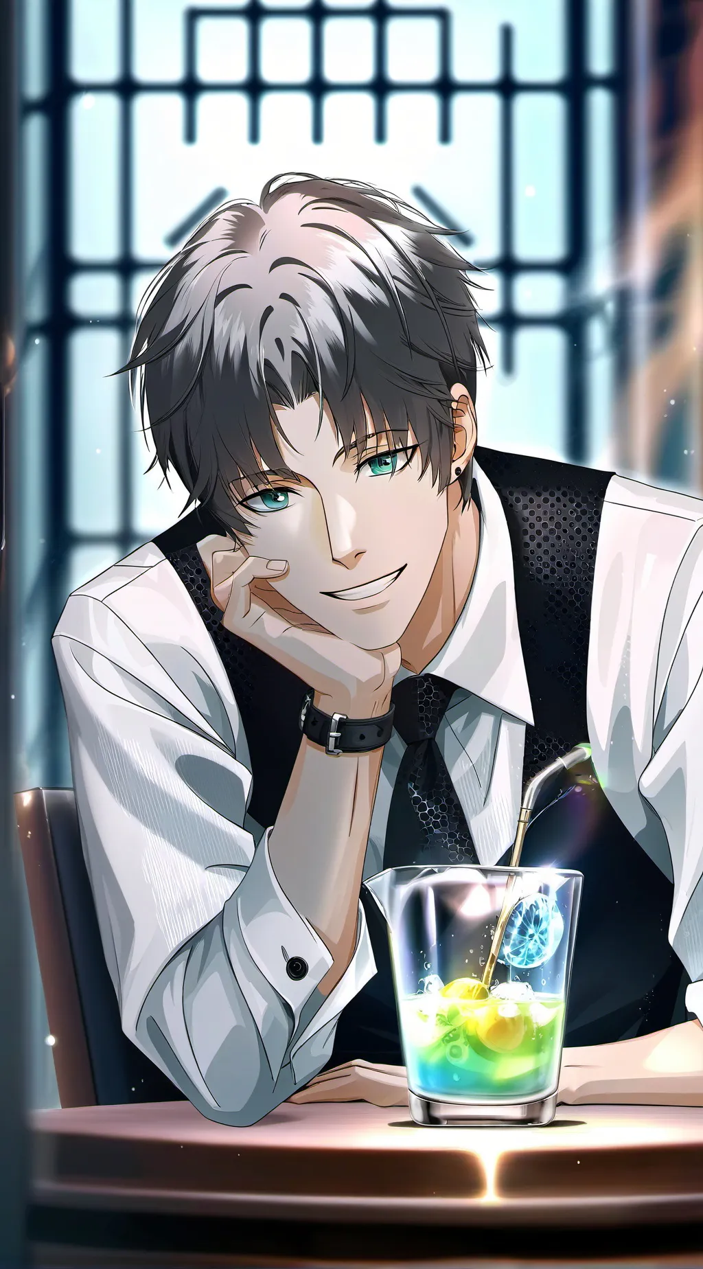 ai character: Perfectionist Partner background