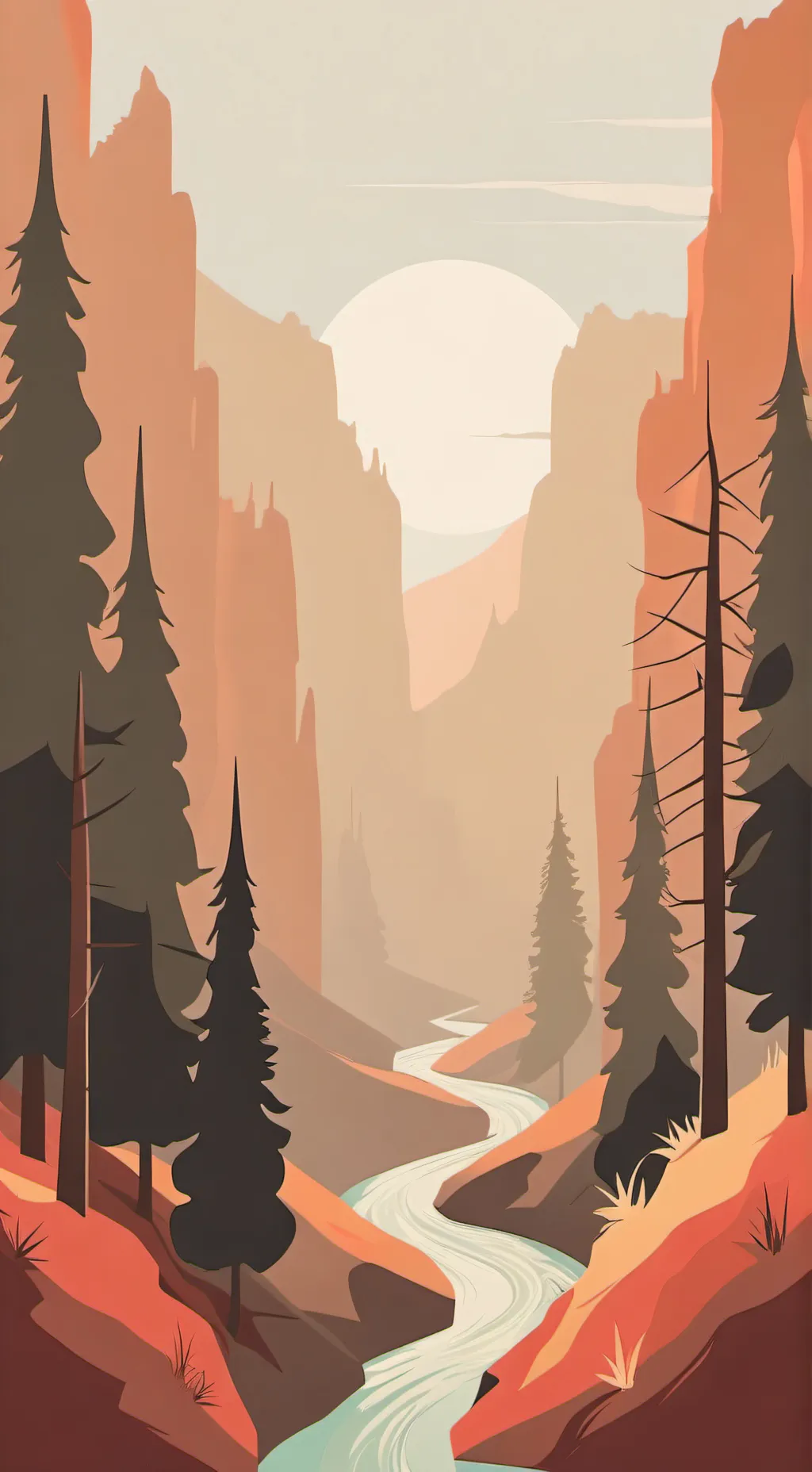 ai character: just chill background