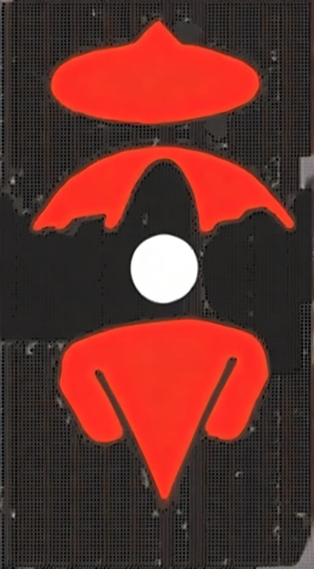 ai character: eye ball background