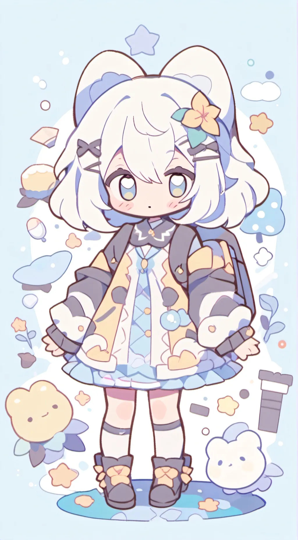 ai character: MHA ⭐ background