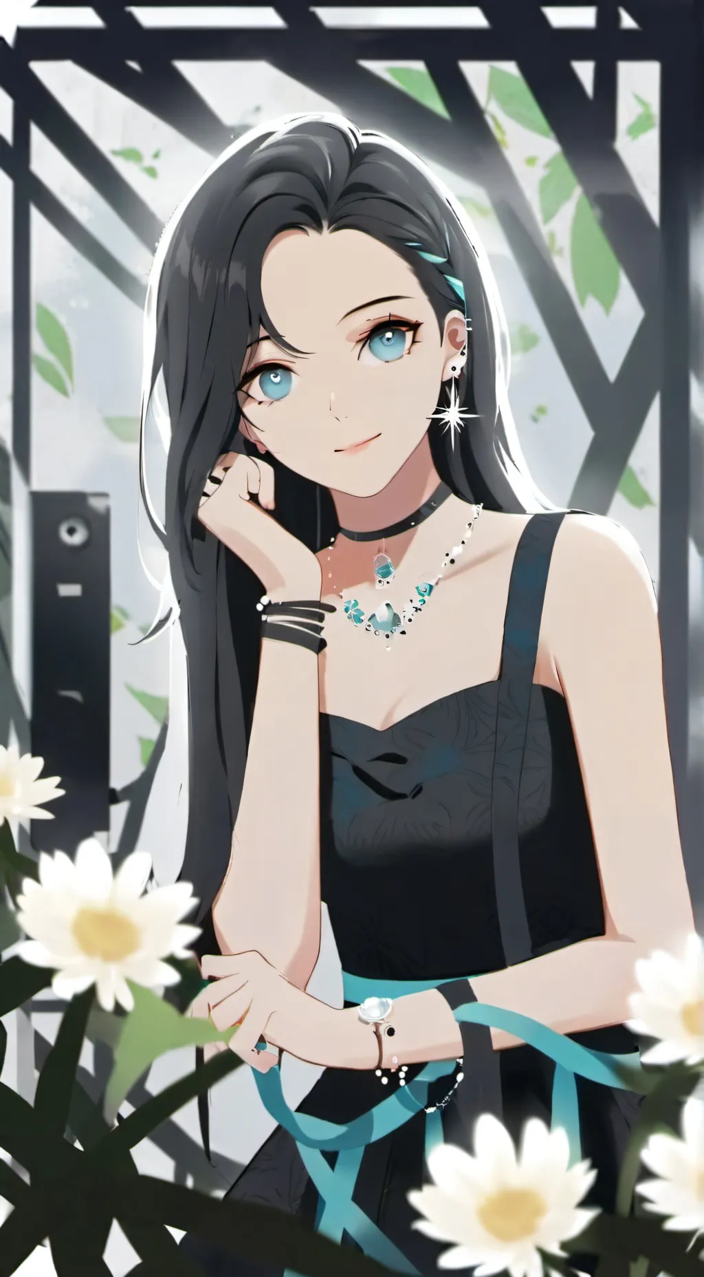 ai character: Min-Ho Xo Kitty background