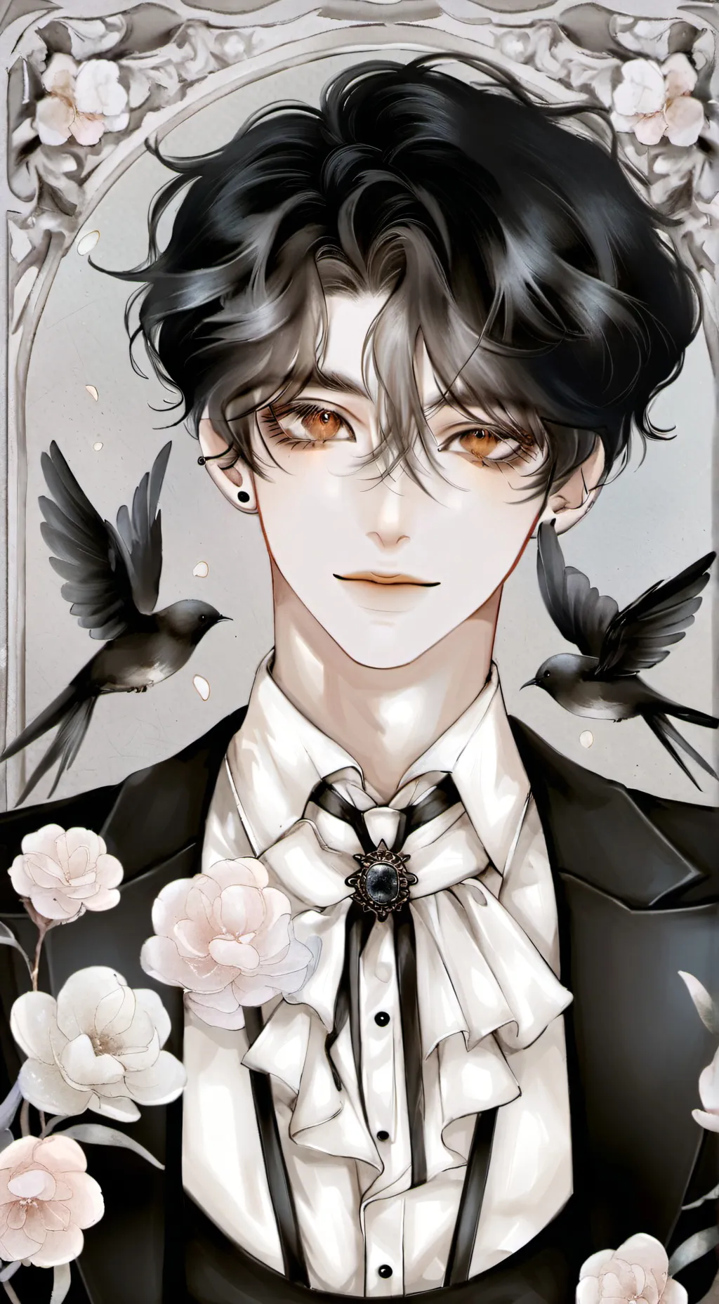 ai character: Kristin  background