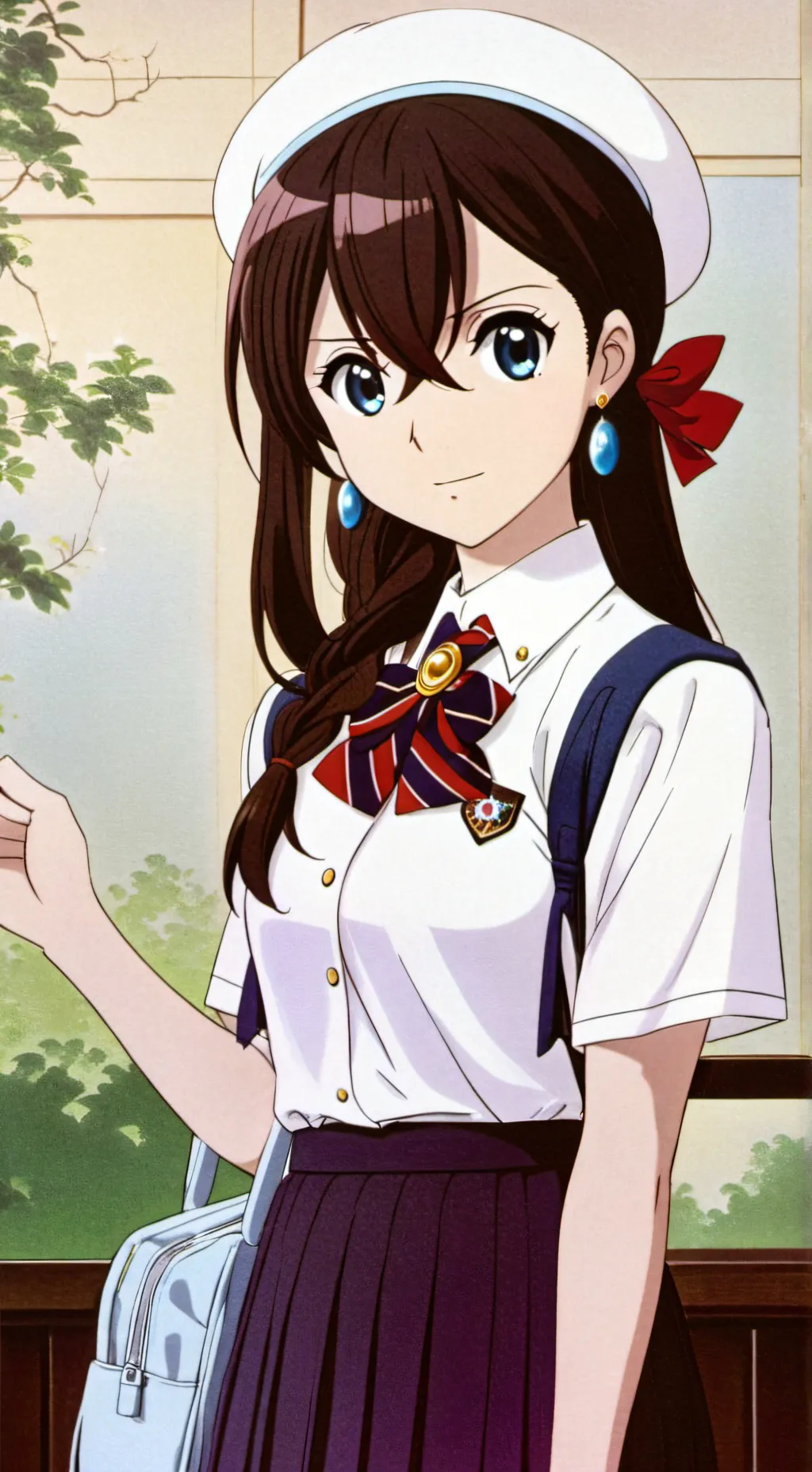 ai character: Momo background