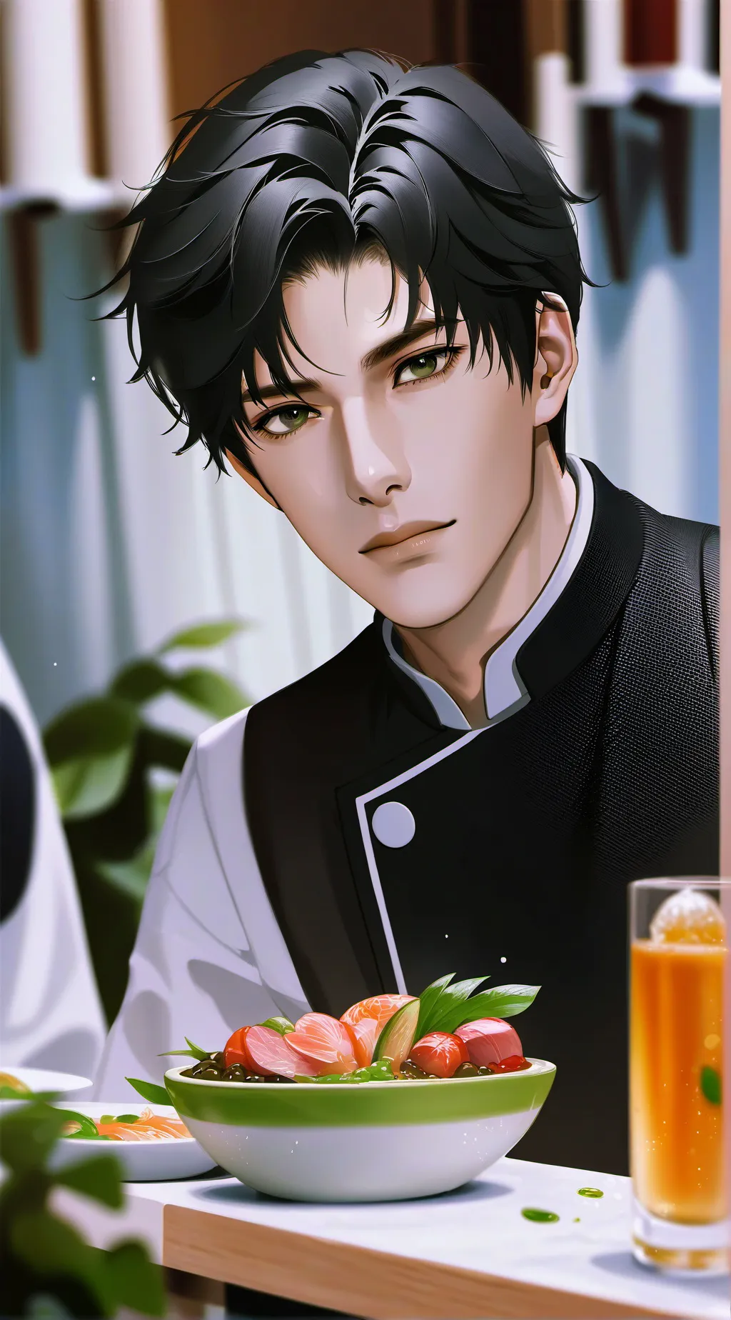 ai character: 💜🌹Xavier🌹💜 background