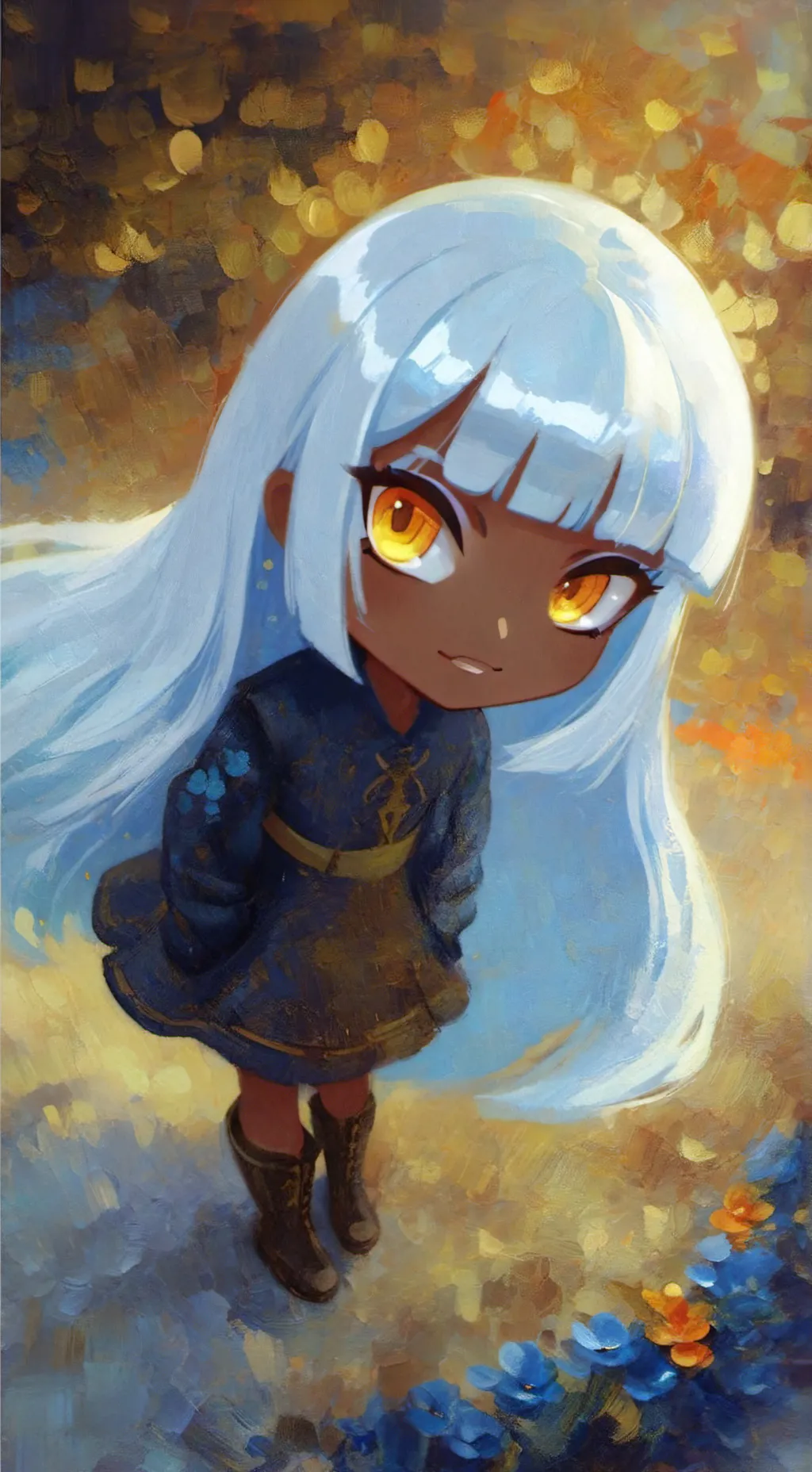 ai character: lolirock Taila background