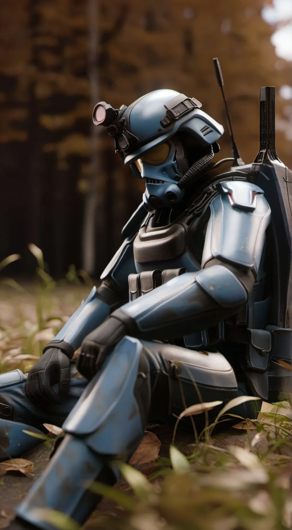 ai character: fallen soldier background