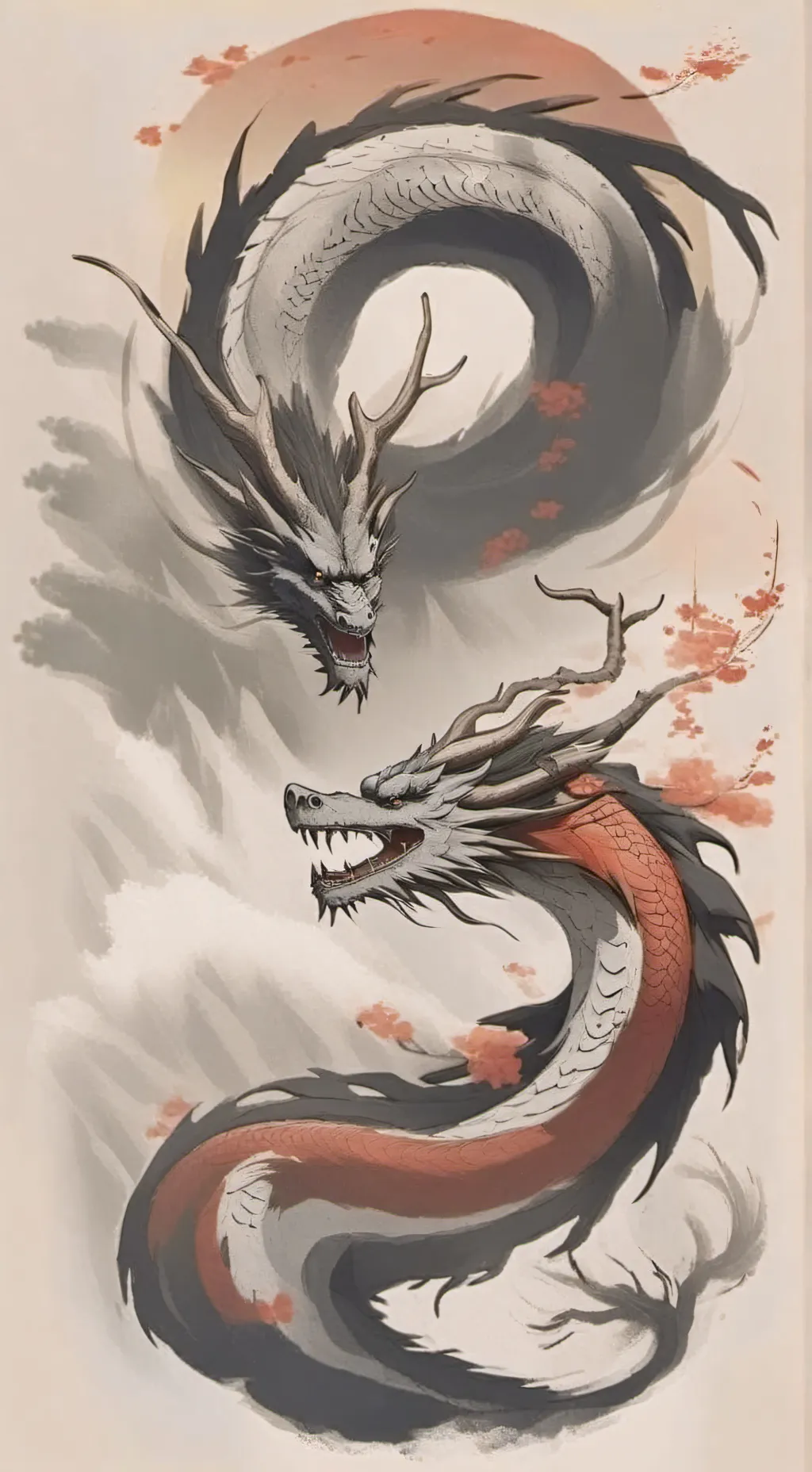 ai character: dragon friend  background