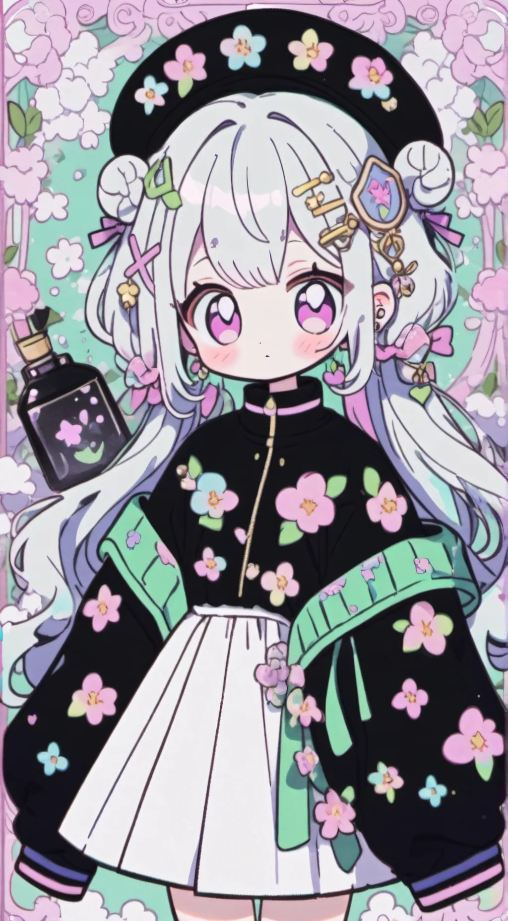 ai character: bakudeku 👁️🫦👁️💅🥦💥 background