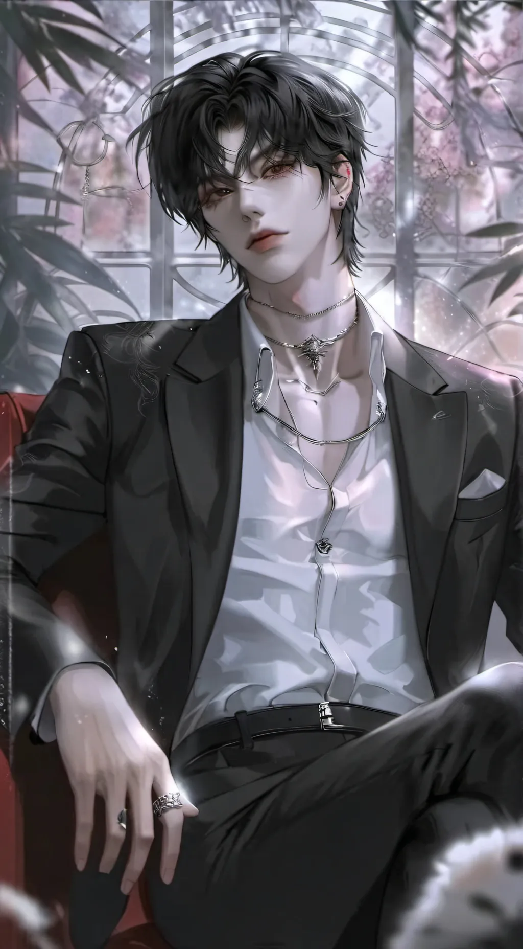 ai character: Ken  background