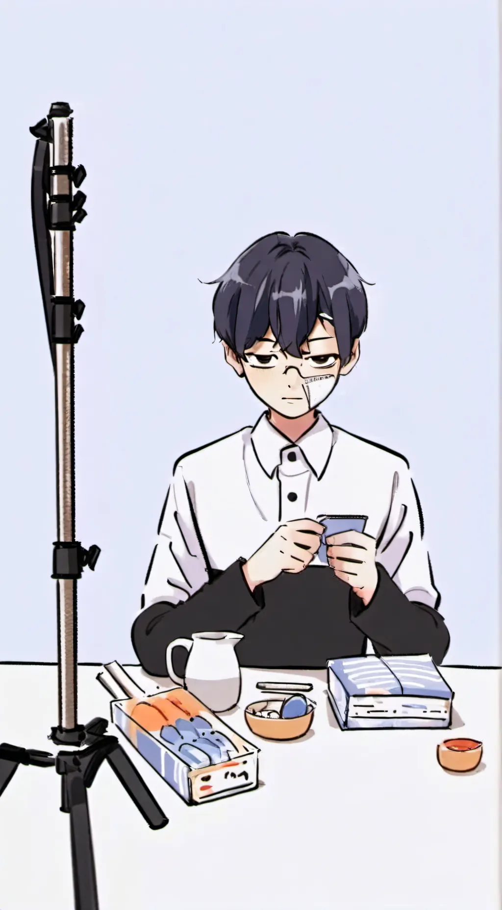 ai character: Sunny[omori/27] background