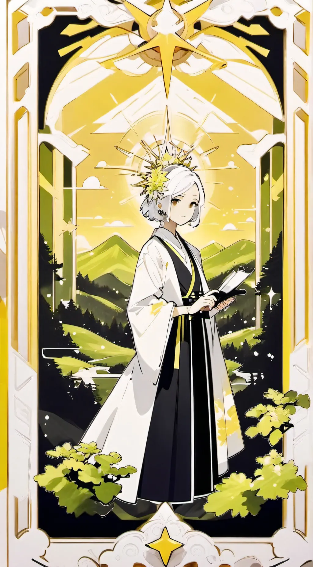 ai character: вика background