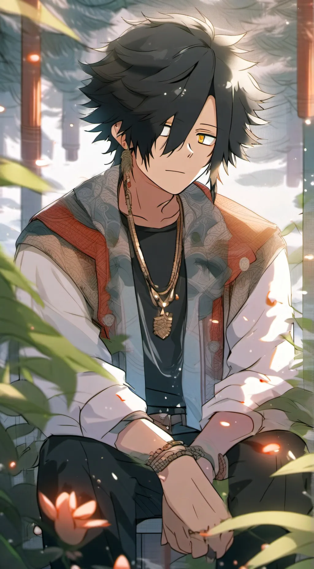 ai character: hunk background