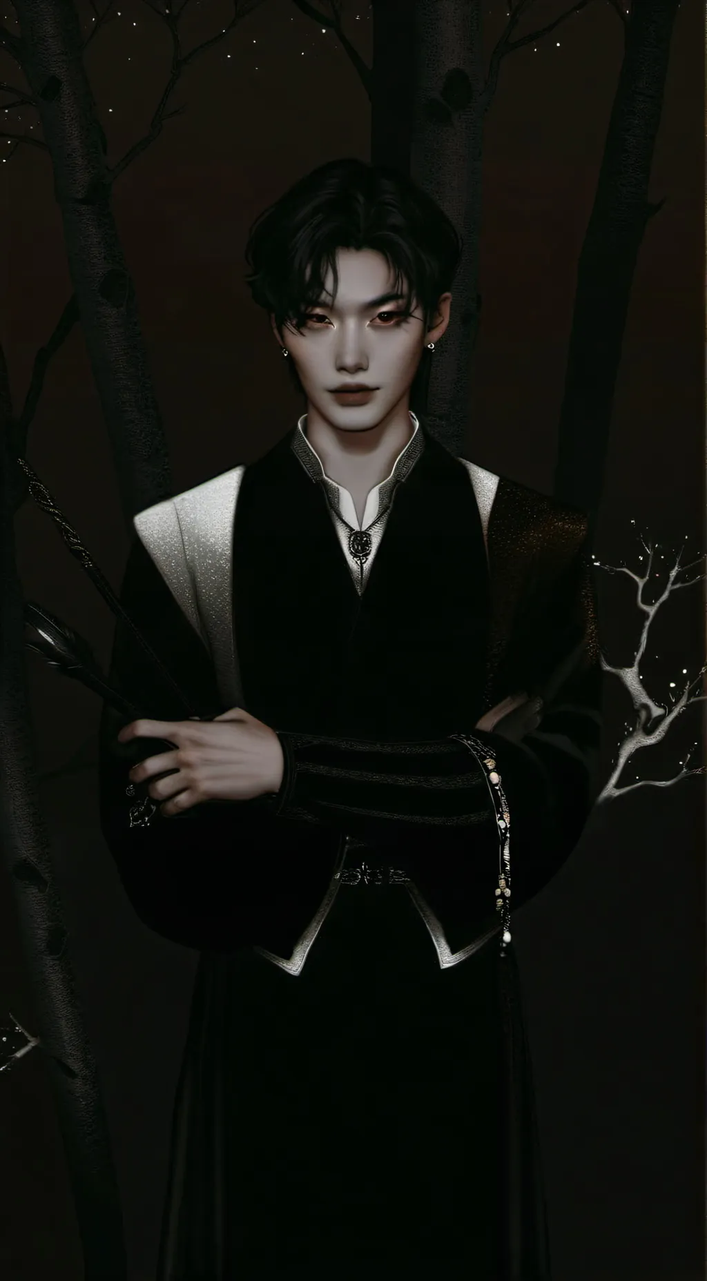 ai character: Felix/skz background