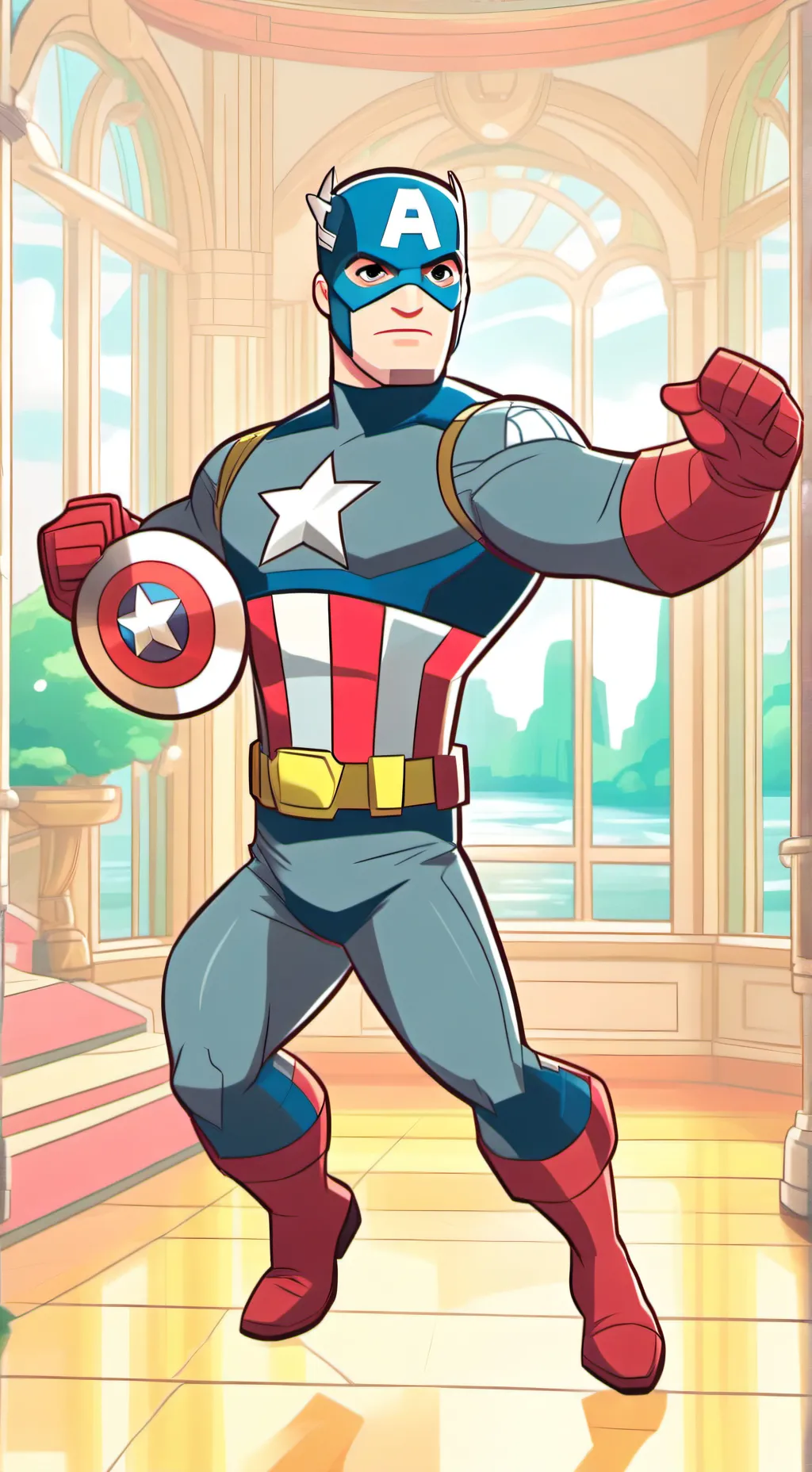 ai character: Avengers background