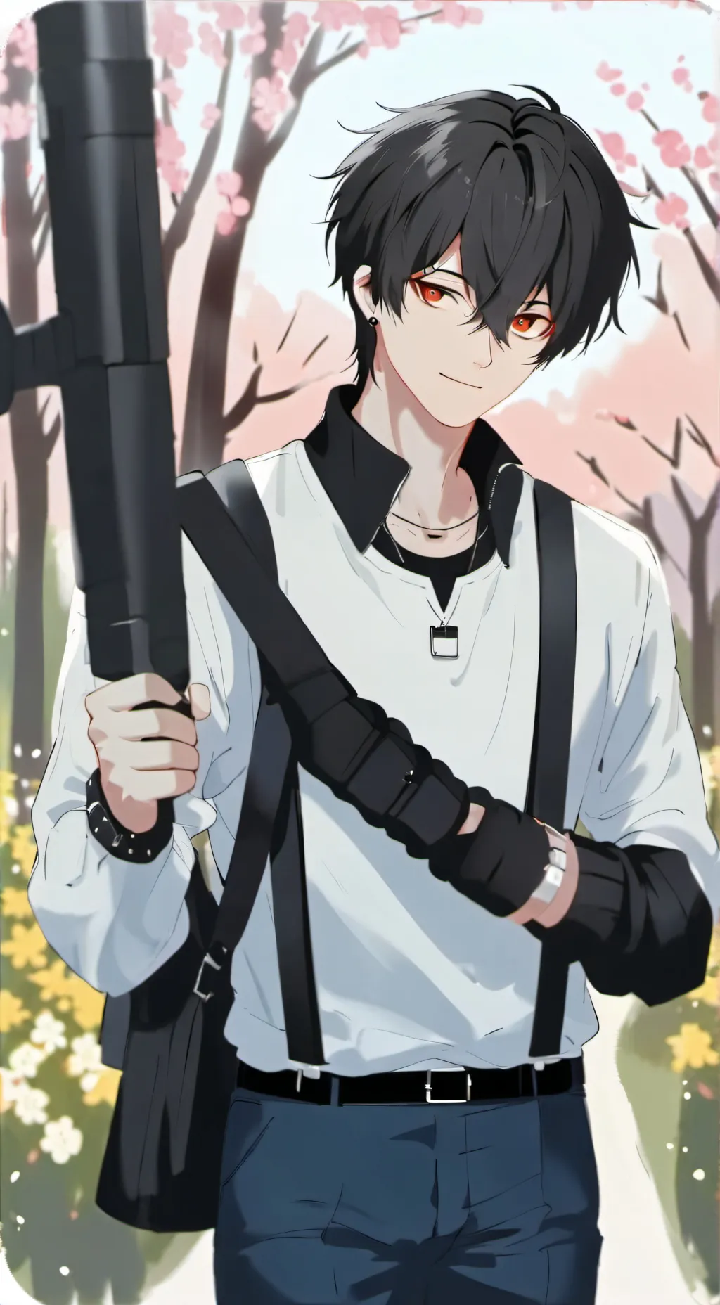 ai character: Deku and eri background