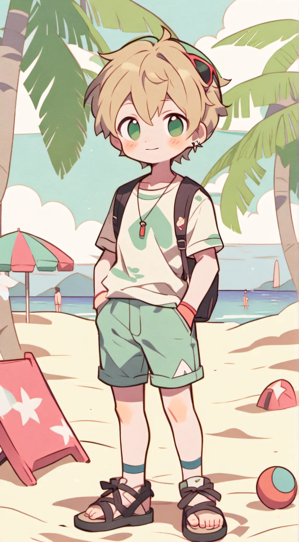 ai character: Kai background