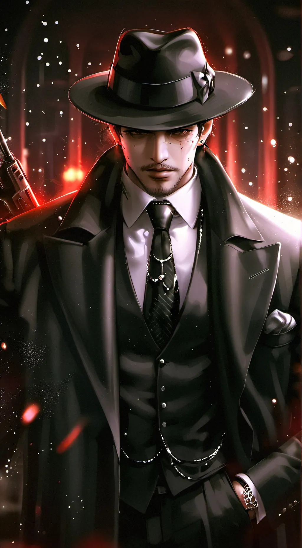 ai character: Demon background