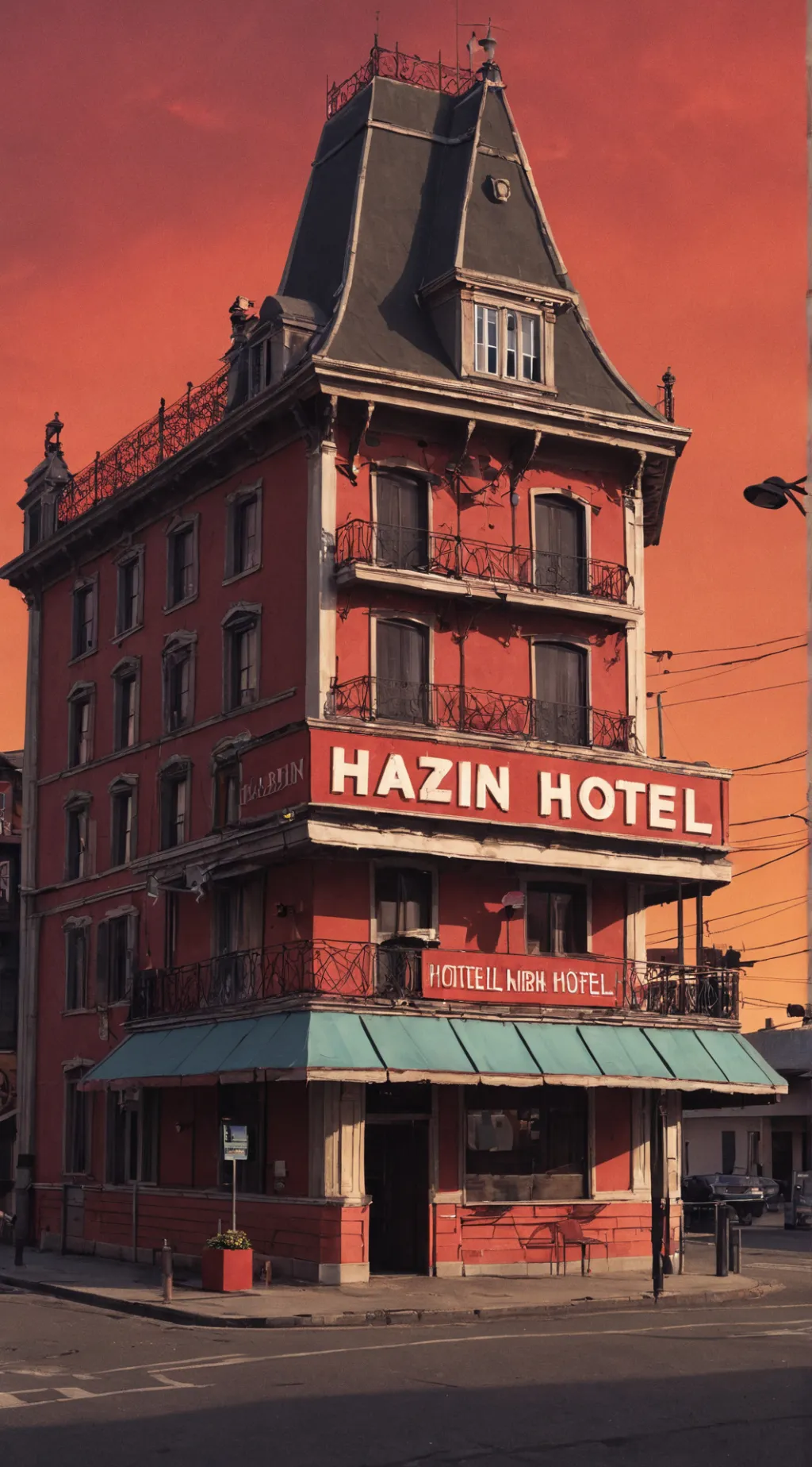 ai character: Hazbin Hotel  background