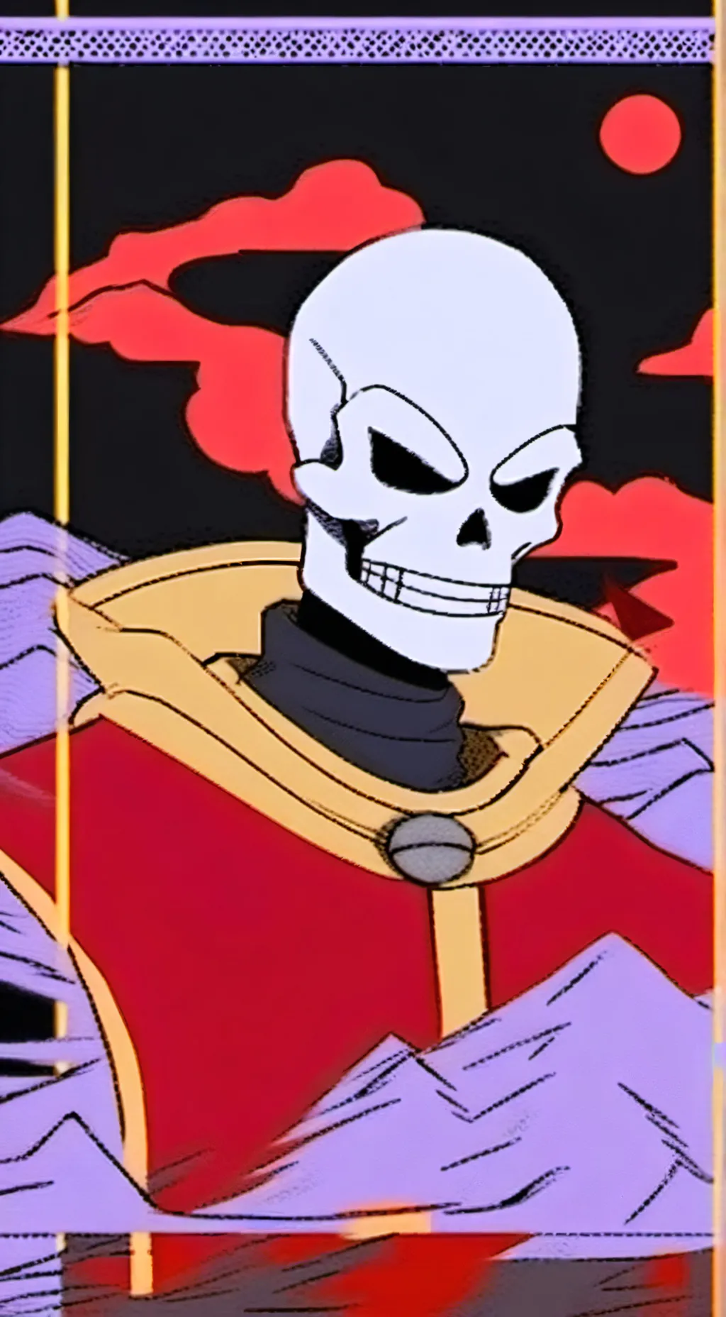 ai character: Papyrus xd background