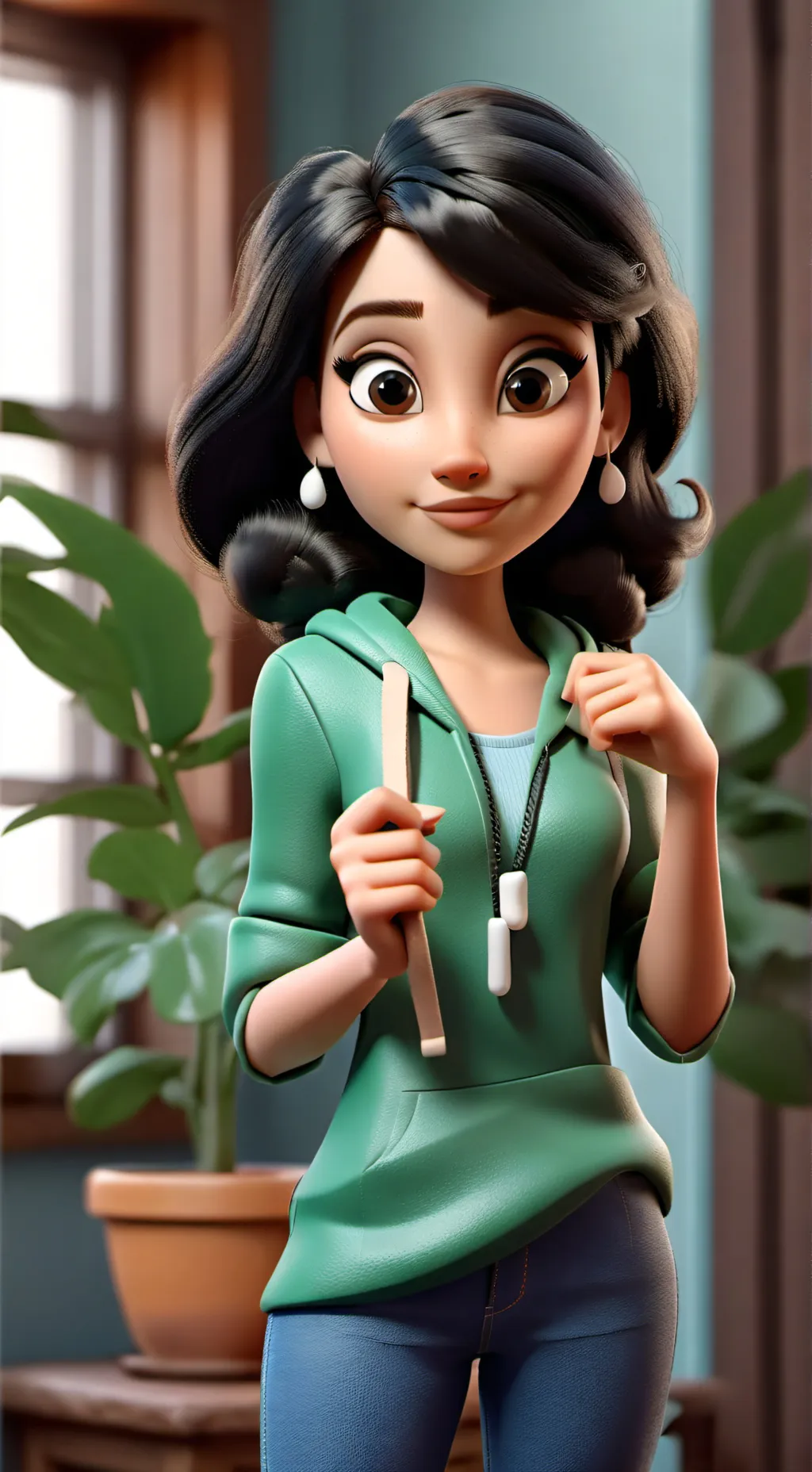 ai character: Mom background