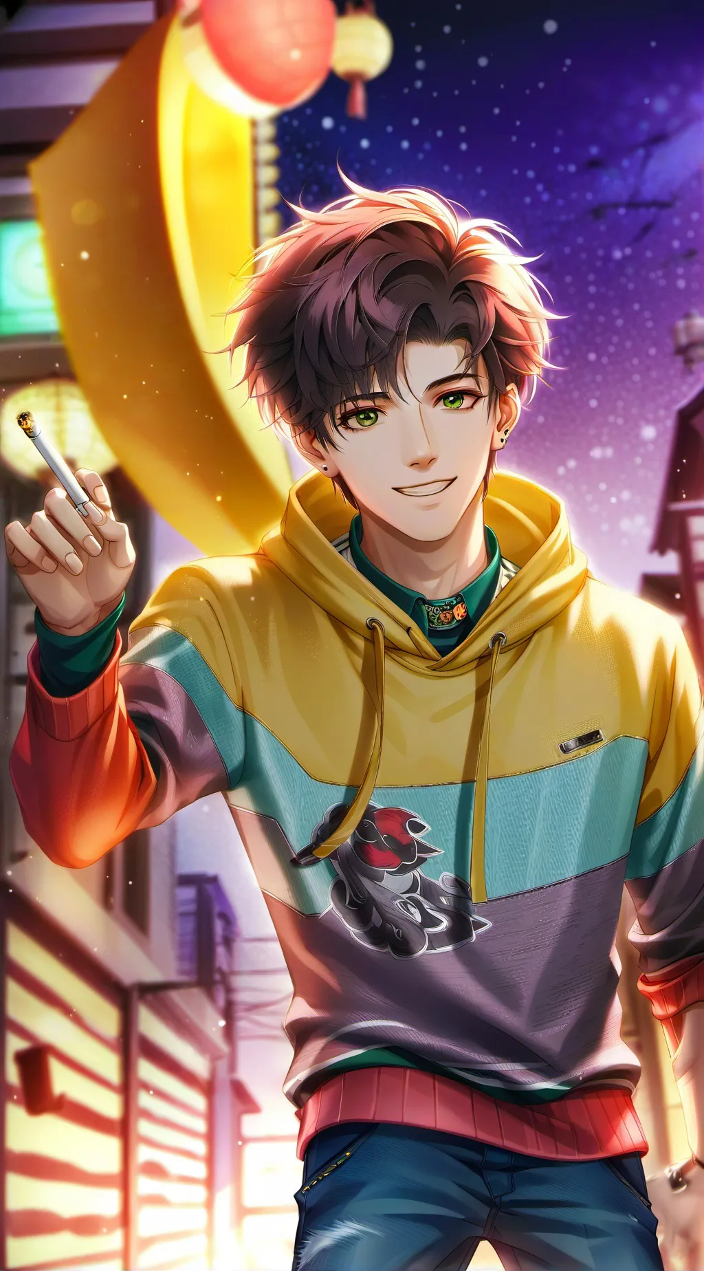 ai character: Zack background