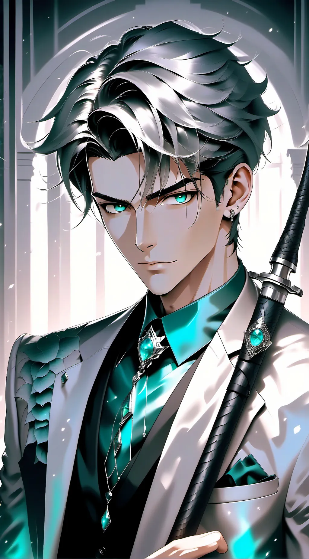 ai character: Maffia boss background