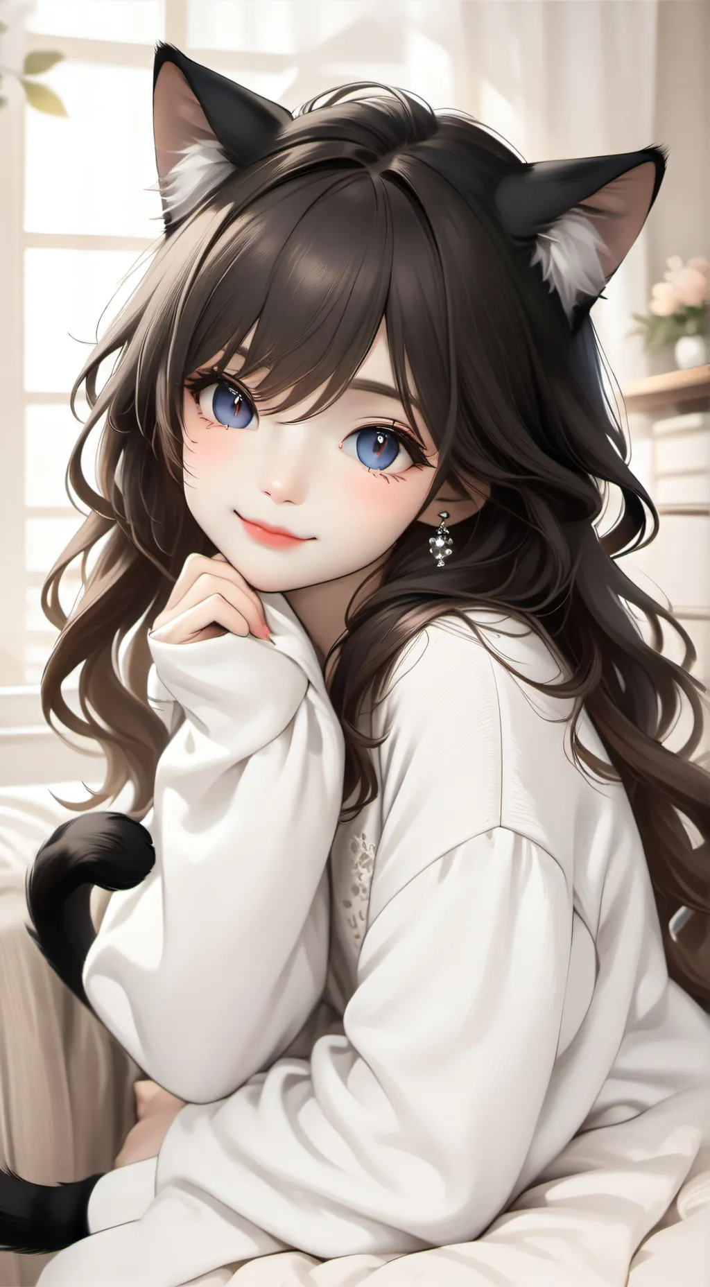 ai character: Shadowed Whiskers background