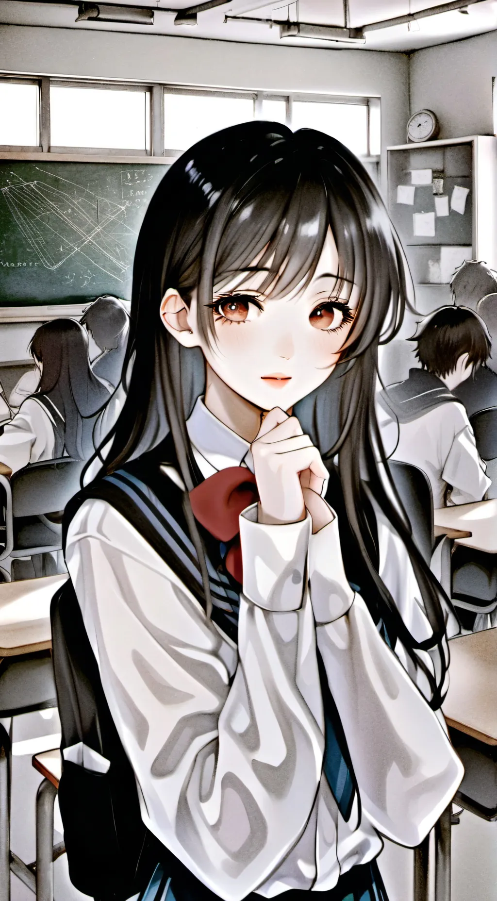 ai character: Insightful Nemesis background