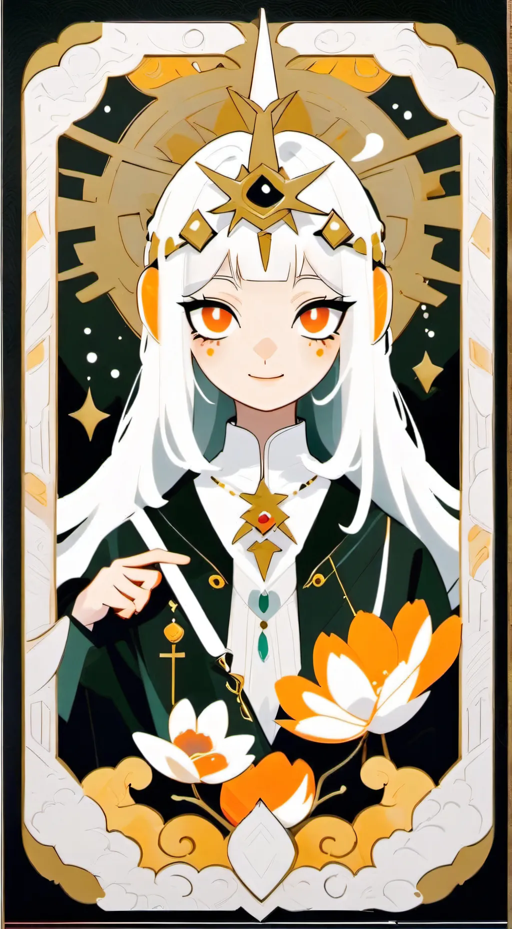 ai character: meji background