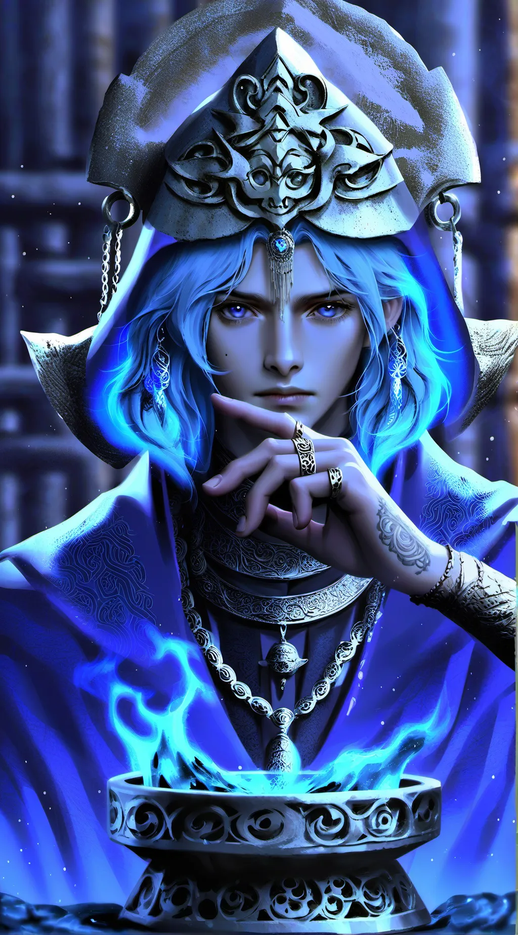 ai character: Country humans background