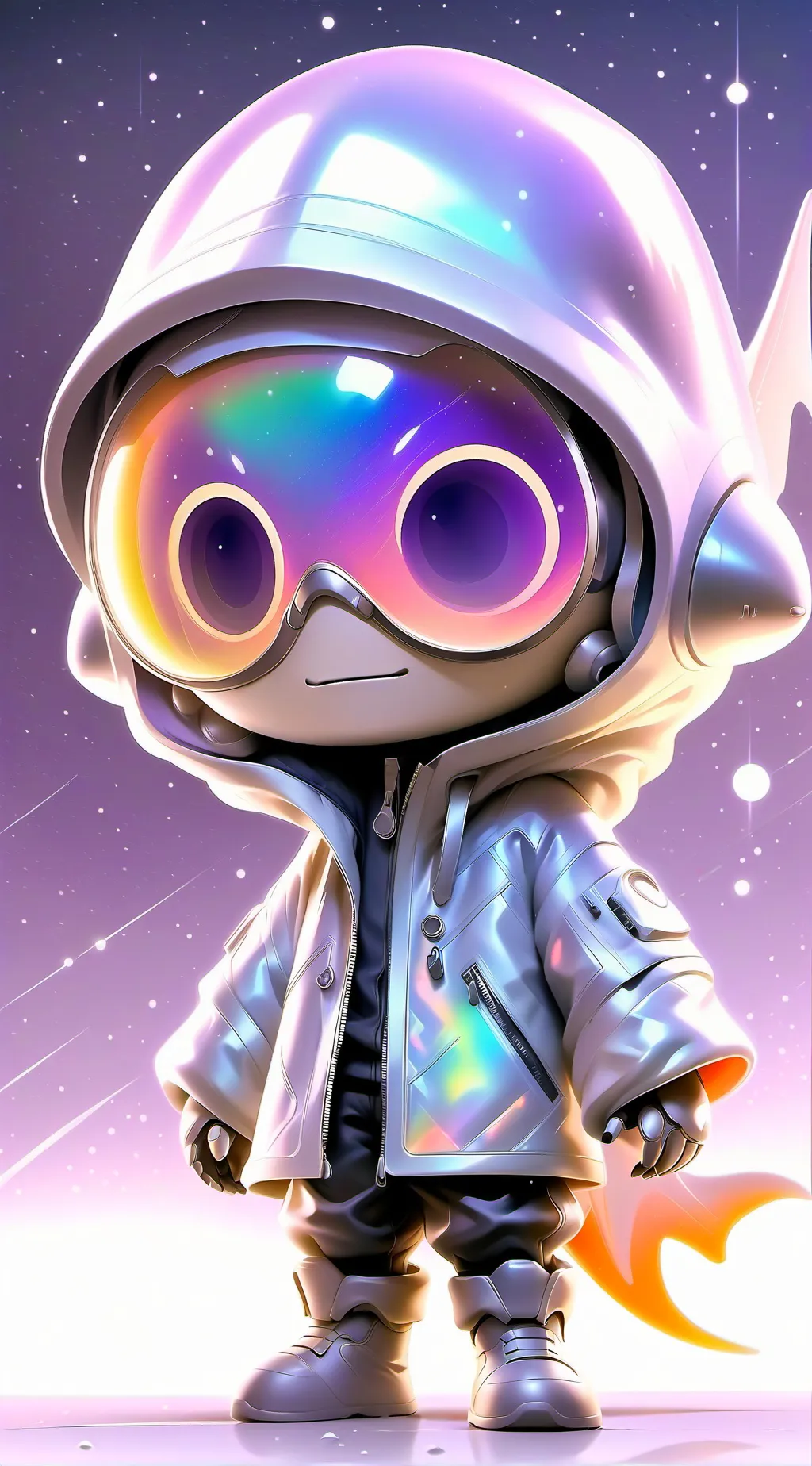 ai character: Poppy background