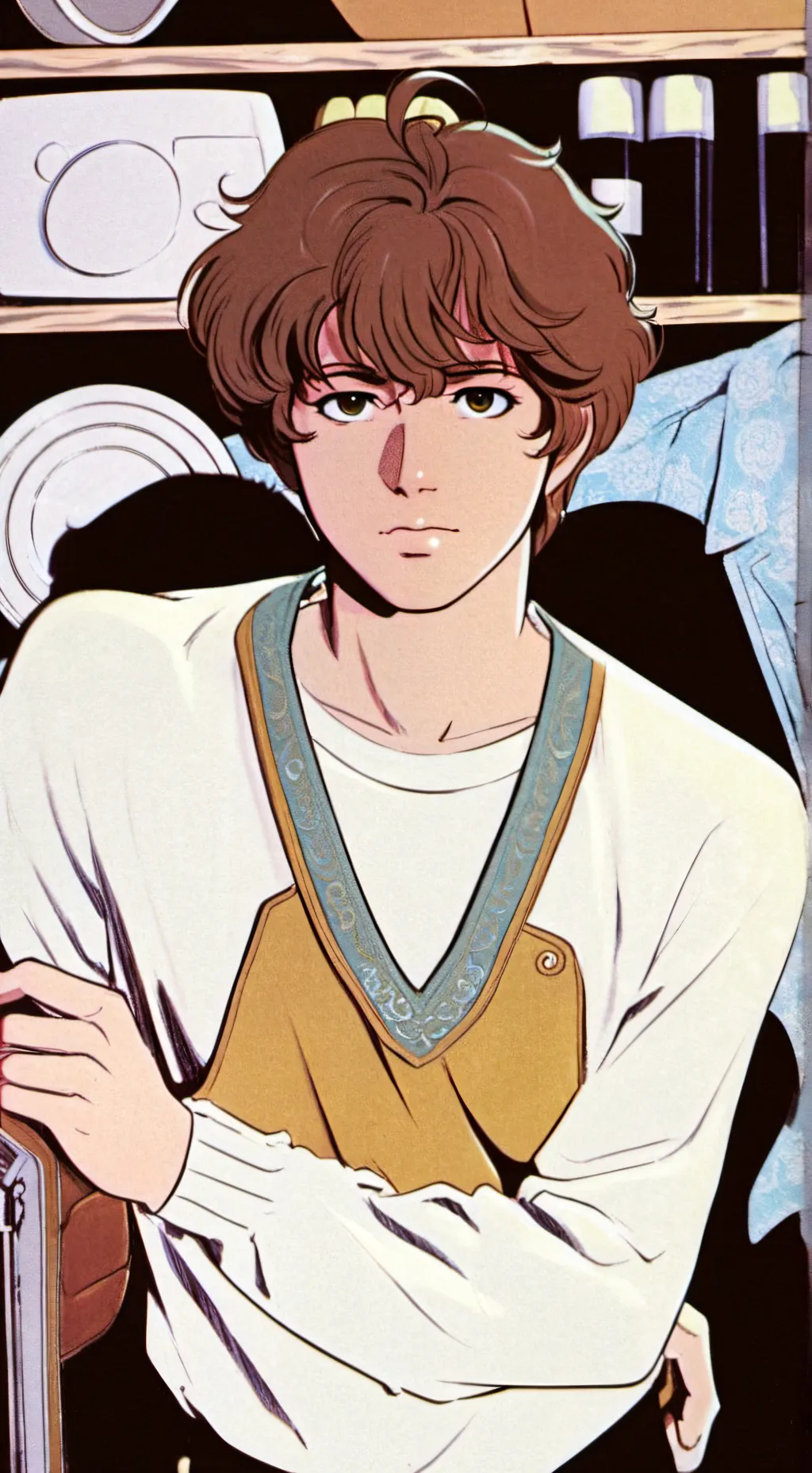 ai character: Ruben sim background