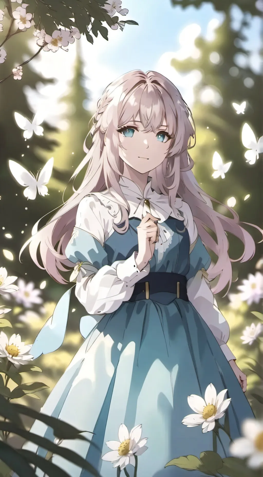 ai character: Аня background