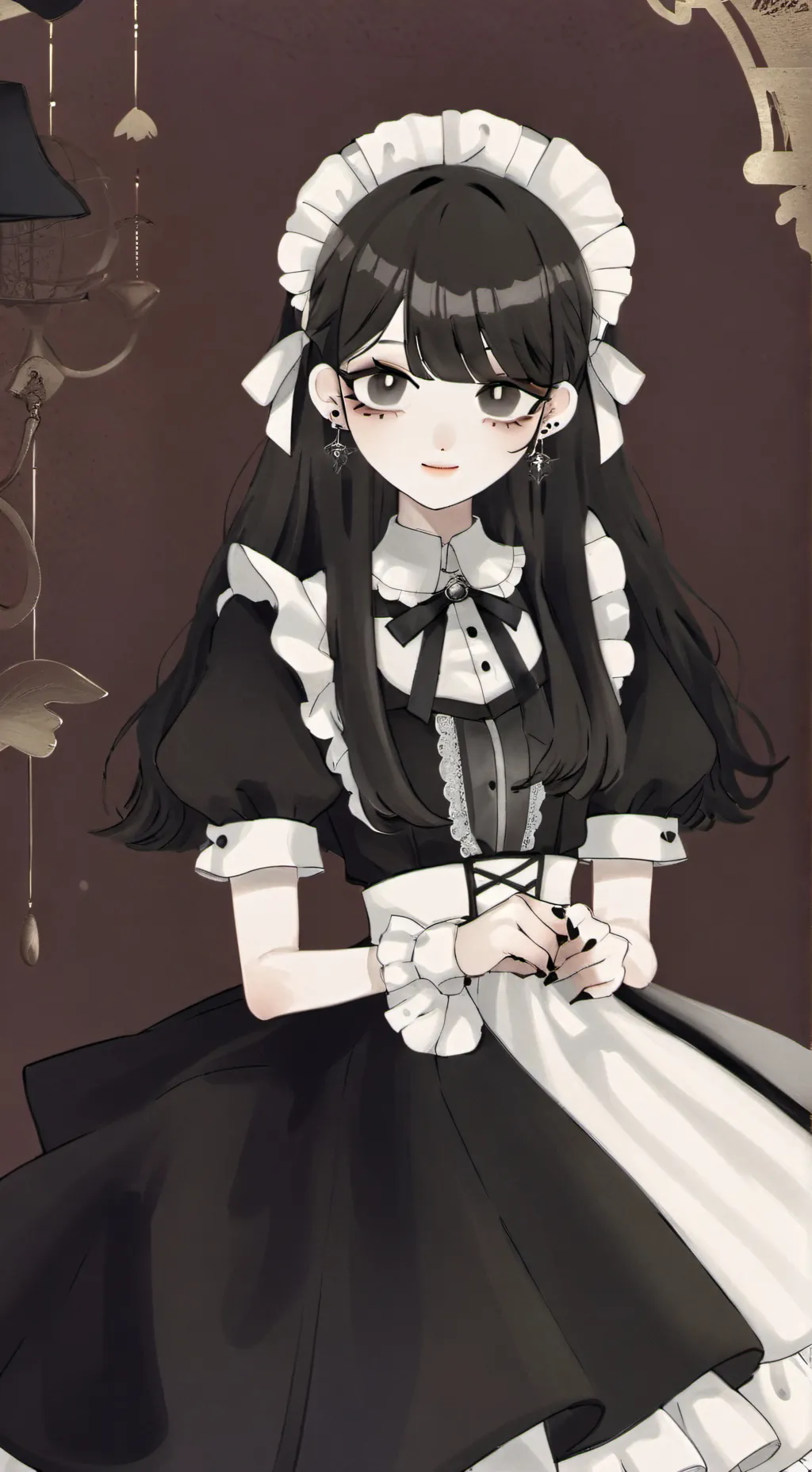 ai character: ur maid background