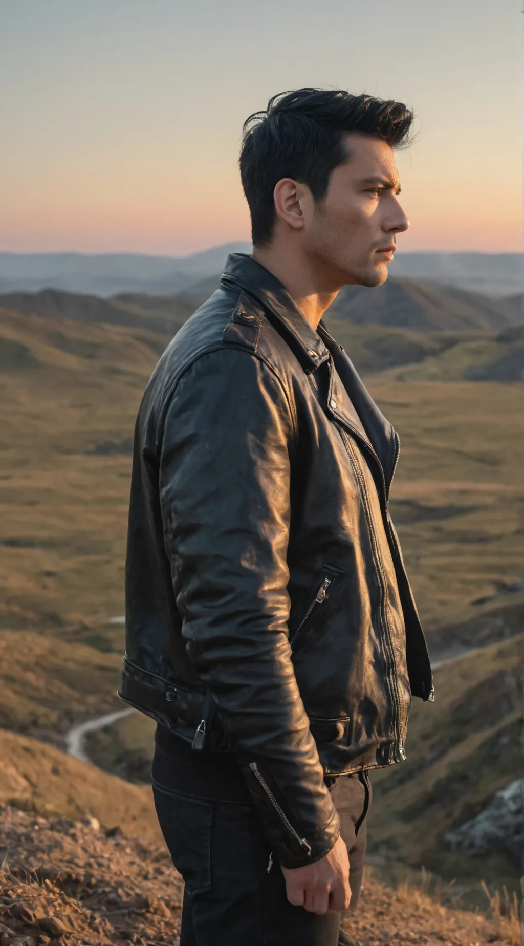 ai character: Andy  background