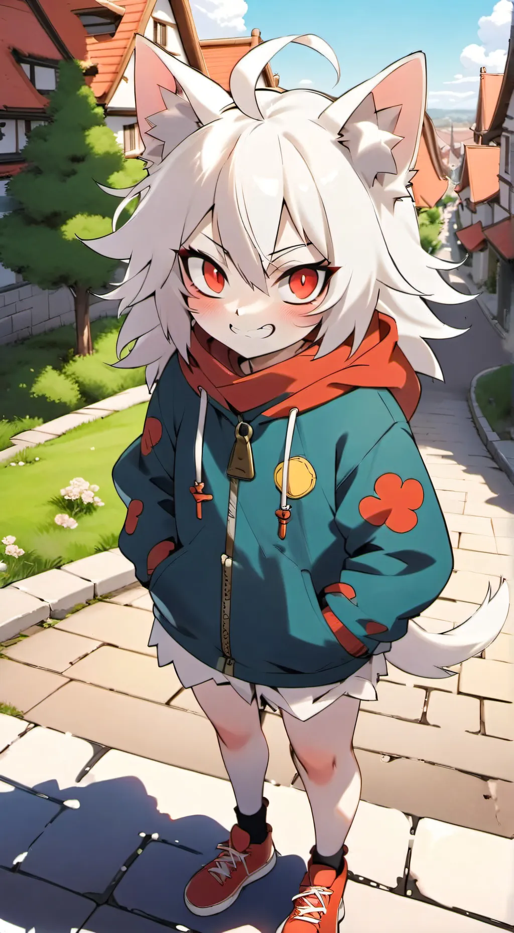 ai character: Katy background