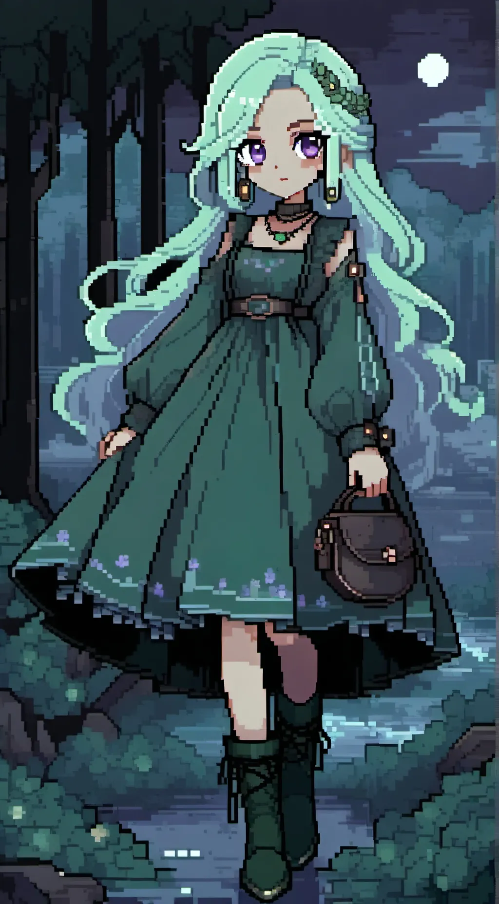 ai character: lolirock Lyna 2 background