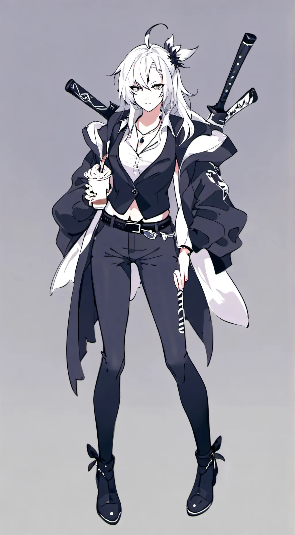 ai character: Kurogawa Rei background