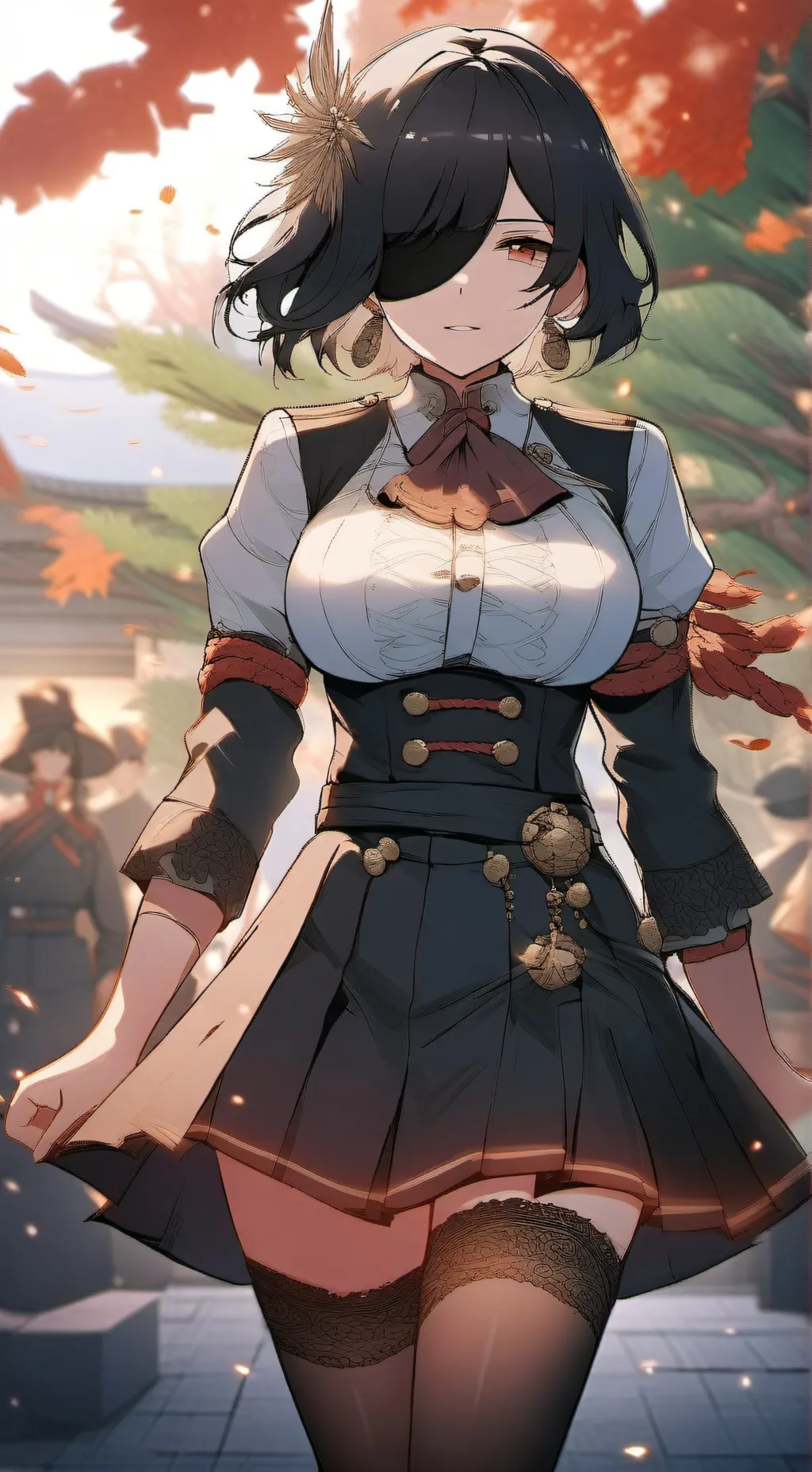 ai character: Sora Naki background